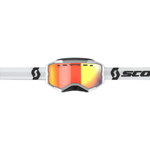 Fury Snow Cross Goggle by Scott 278604-0002341 Goggles 51-5477 Western Powersports LS White/Red