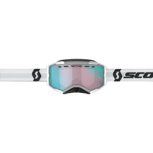 Fury Snow Cross Goggle by Scott 278605-0002351 Goggles 51-5481 Western Powersports White/Aqua