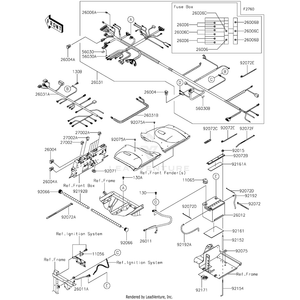 Fuse-Assembly,40A by Kawasaki 26004-0035 OEM Hardware 26004-0035 Off Road Express Peach St