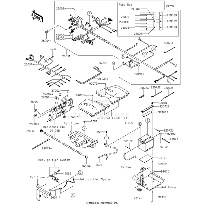 Fuse-Assembly,40A by Kawasaki