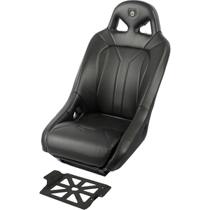 G2 Front Seat by Pro Armor CA162S185BL Front Seat 67-62185BL Western Powersports Black/Black