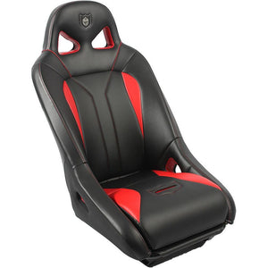 G2 Front Seat by Pro Armor CA162S185RD Front Seat 67-62185RD Western Powersports Black/Red