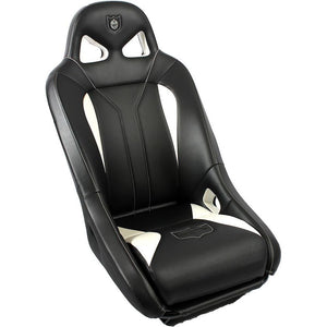 G2 Suspension Front Seat by Pro Armor P141S185WH Front Seat 67-41185WH Western Powersports Drop Ship Black/White