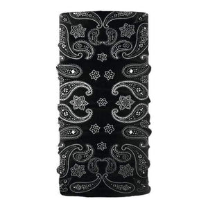 Gaitor Tube by Schampa TUBE-01 Neck Gaitor 527220 Tucker Rocky Black/White Paisley