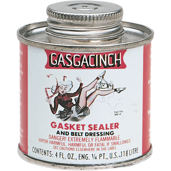 Gasgacinch Gasket Sealer And Belt Dressing By James Gasket