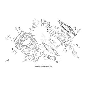 Gasket,Base -103.5 By Arctic Cat 0830-127 OEM Hardware 0830-127 Off Road Express