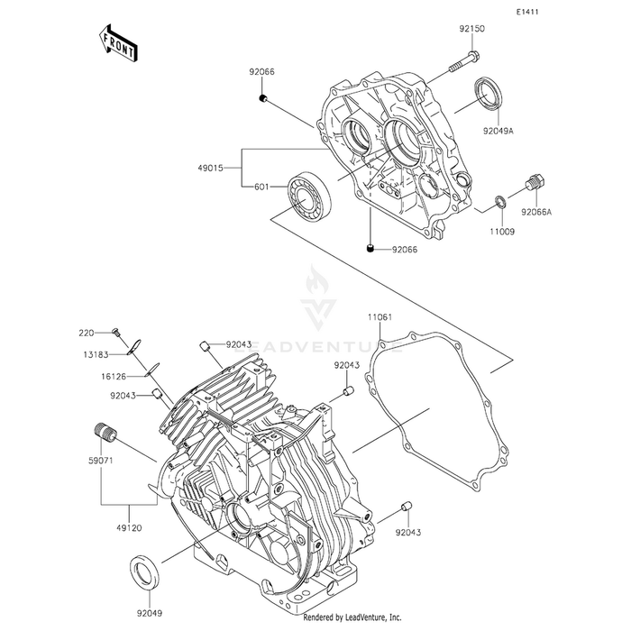 Gasket by Kawasaki