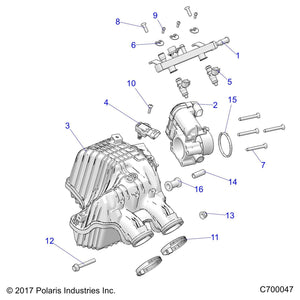 Gasket-Etc,En.0113664 by Polaris 5813964 OEM Hardware P5813964 Off Road Express