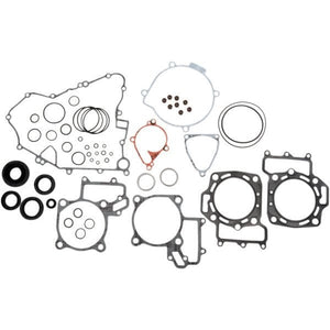 Gasket Kit Com W/Seals Kawasaki by Moose Utility 811366MSE Complete Gasket Kit 09344835 Parts Unlimited Drop Ship