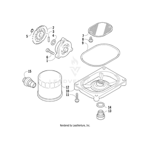 Gasket, Molded-Oil Strainer Cap By Arctic Cat 0830-023 OEM Hardware 0830-023 Off Road Express