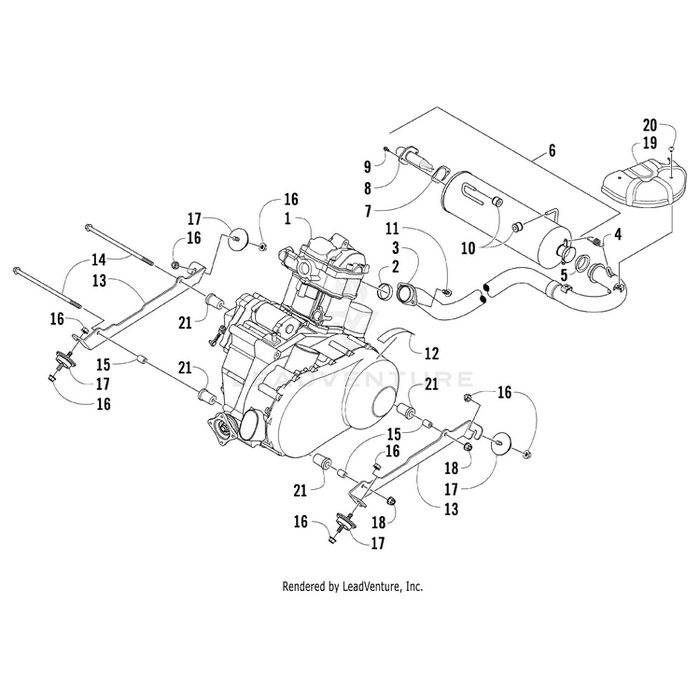 Gasket,Spark Arrester By Arctic Cat