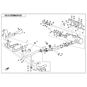 Gasket Tail by CF Moto 7030-021102 OEM Hardware 7030-021102 Northstar Polaris