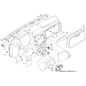 Gauge,Dual Lcd-Iso (19 Xx Ca) By Arctic Cat 0520-376 OEM Hardware 0520-376 Off Road Express