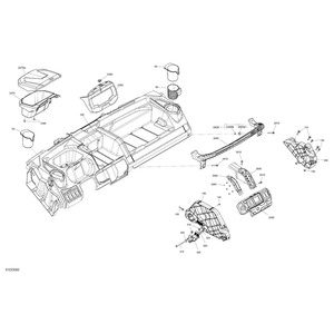 Gauge Support by Can-Am 707901121 OEM Hardware 707901121 Off Road Express Peach St