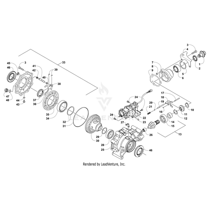 Gear,10 Tooth Pinion-Subassembly By Arctic Cat