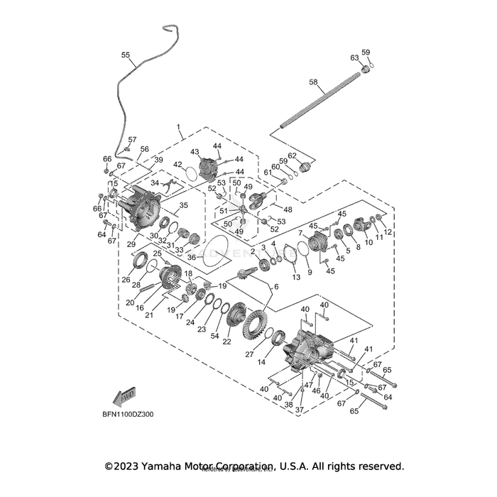 Gear 2 (14T) by Yamaha