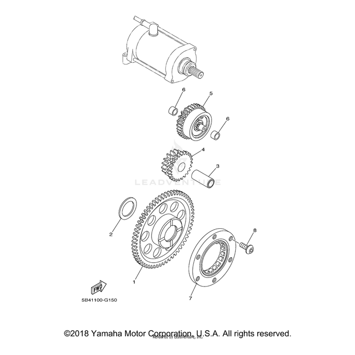 Gear 3 (49T) by Yamaha