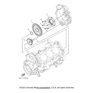 Gear 3 by Yamaha BDW-15515-00-00 OEM Hardware BDW-15515-00-00 Off Road Express