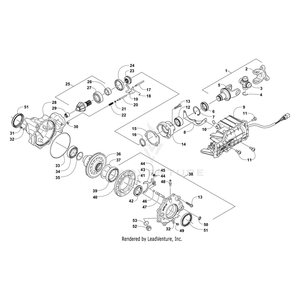 Gear (34T 3.1 Lock Lsd)-Weldt By Arctic Cat 1502-554 OEM Hardware 1502-554 Off Road Express