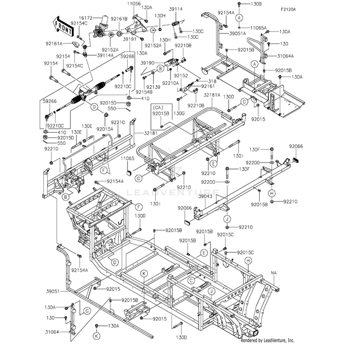 Gear-Assembly-Steering by Kawasaki