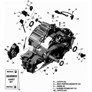 Gear Box Assy by Can-Am 420686453 OEM Hardware 420686453 Off Road Express Drop Ship