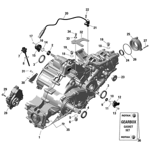 Gear Box by Can-Am 420686797 OEM Hardware 420686797 Off Road Express Drop Ship