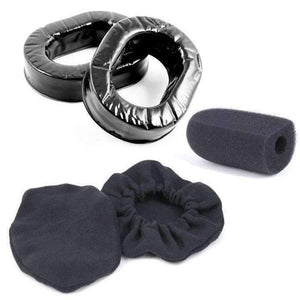 Gel Ear Seals Comfort Kit With Cloth Ear Covers & Mic Muff by Rugged Radios GEL-COMFORT-KIT 01038799852371 Rugged Radios