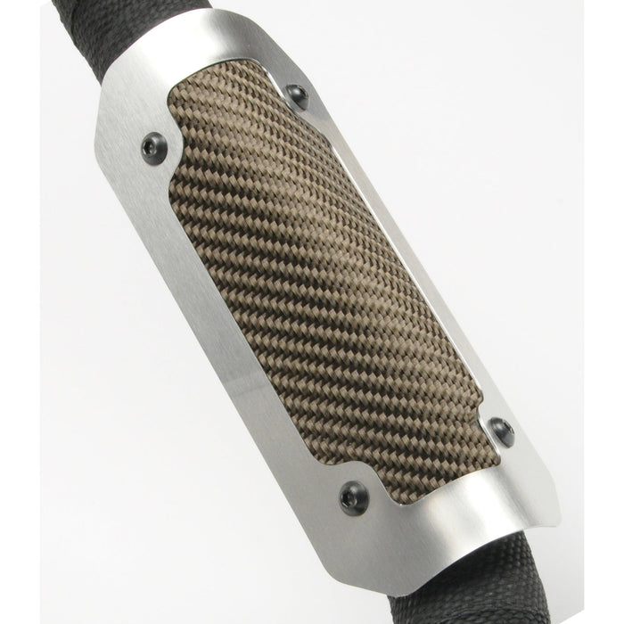 Gen 3 Onyx Heat Shield Brushed/Titanium 4"X8" by DEI