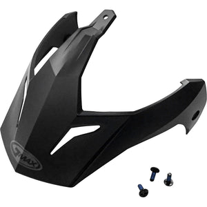 GM-11/GM-11S Scud Helmet Visor w/Screws by GMAX G011097 Helmet Shield 72-3381 Western Powersports Drop Ship Black/Grey