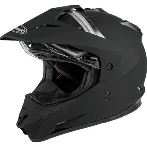 GM-11S Helmet w/Electric Shield by GMAX G4115076 Off Road Helmet 72-7123L Western Powersports Drop Ship LG / Matte Black