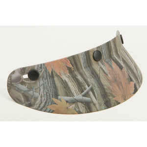 GM-2 / GM-2Y 3-Snap Visors by GMAX G980070 Helmet Shield 72-1070 Western Powersports Drop Ship Leaf Camo