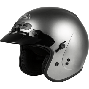 GM-32 Helmet by GMAX G1320478 Open Face 3/4 Helmet 72-49222X Western Powersports Drop Ship 2X / Titanium