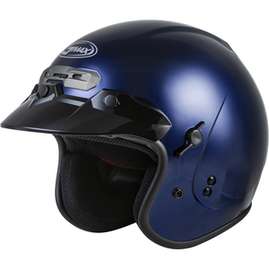 GM-32 Helmet by GMAX G1320498 Open Face 3/4 Helmet 72-49232X Western Powersports Drop Ship 2X / Blue