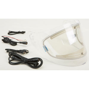 GM-67 / OF-77 Shield Electric by GMAX G067025 Helmet Shield 72-3548 Western Powersports Drop Ship Clear