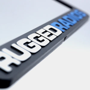 Go Further Rugged Radios License Plate Frames For Cars, Trucks, And Motorcycles by Rugged Radios Rugged Radios