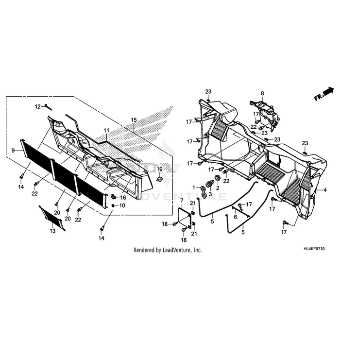 Grommet, Rubber by Honda