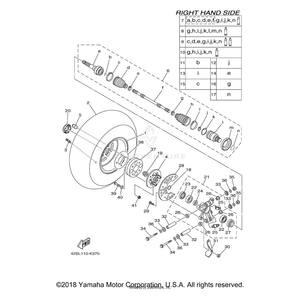 Guard 2 by Yamaha 5B4-F2362-00-00 OEM Hardware 5B4-F2362-00-00 Off Road Express