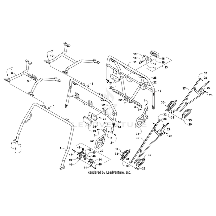 Guard, Shoulder - Left By Arctic Cat