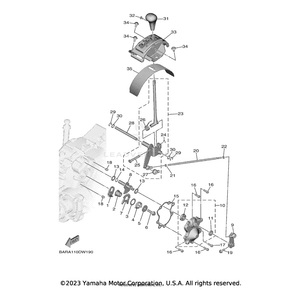 Guide, Shift by Yamaha BG4-E8172-00-00 OEM Hardware BG4-E8172-00-00 Off Road Express