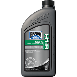 H1-R Racing 100% Synthetic Ester 2T Engine Oil By Bel-Ray 99280-B1LW Engine Oil Semi Synthetic 3602-0051 Parts Unlimited