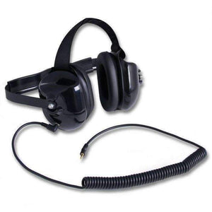 H40 Behind The Head (Bth) Listen Only Headset - Black by Rugged Radios H40-BLK-2 01038799851331 Rugged Radios