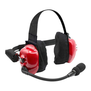 H80 Track Talk Linkable Intercom Headset - Bring The Conversation To The Circle Track Nascar Event by Rugged Radios H80-RD 01039374005798 Rugged Radios