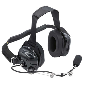 H85 Linkable Full Duplex Intercom Headset • Expand To Unlimited Headsets by Rugged Radios H85-BLK 01038799853056 Rugged Radios