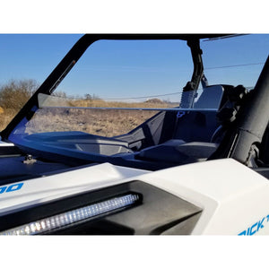 Half Windshield Can Maverick Trail by Spike 77-2650 Half Windshield 63-1210 Western Powersports Drop Ship