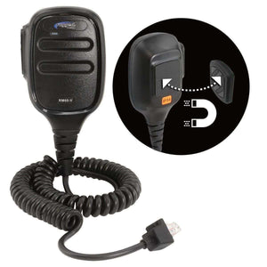 Hand Mic For Rm45 & Rm60 Mobile Radios With Scosche Magicmount™ by Rugged Radios HM-RM60-MM 01039374004757 Rugged Radios