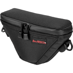 Handlebar Bag Rt/K1600 Black 9X5.5X2 by Moto Pockets 10019 Handlebar Bag 750-02104 Western Powersports