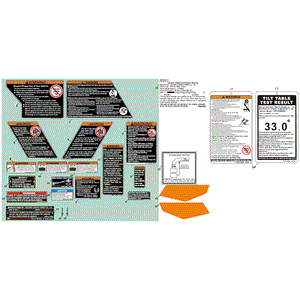 Handlebar Tag by CF Moto 5HY0-190013 OEM Hardware 5HY0-190013 Northstar Polaris