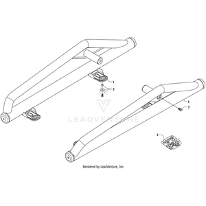 Hardware Kit, Siderails (2436-435) By Arctic Cat 1541-655 OEM Hardware 1541-655 Off Road Express