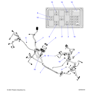 Harness-Chassis,Winch,Abs by Polaris 2415089 OEM Hardware P2415089 Off Road Express Drop Ship