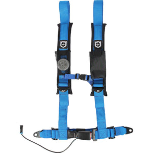 Harness Driver Side Blue by Pro Armor A16UH348BU Safety Belt 4-Pt Driver Side 67-6348BL Western Powersports